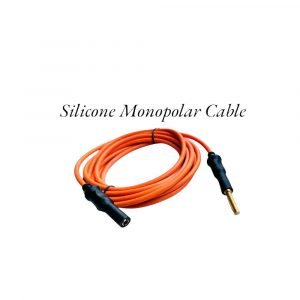 Silicone Monopolar Cable (orange)