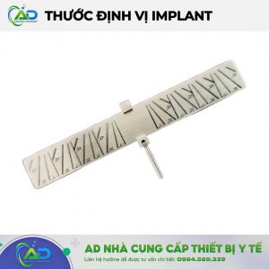 Thước định vị implant