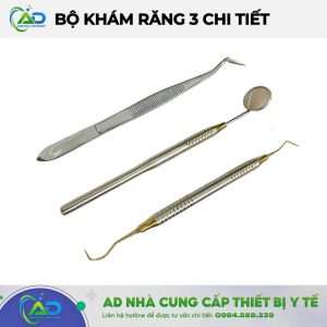 Set khám răng 3 chi tiết
