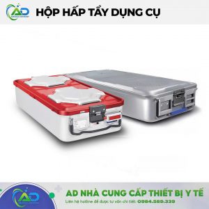 Hộp hấp tẩy dụng cụ