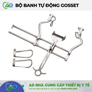Bộ banh tự động Gosset dùng trong phẫu thuật ổ bụng